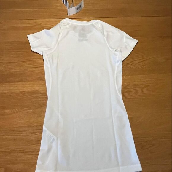 NWT adidas climalite white womens top size small - Picture 6 of 7